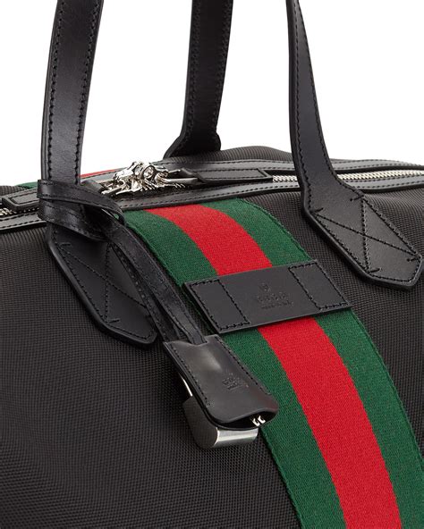 gucci travel bag men|Gucci duffle bag men prices.